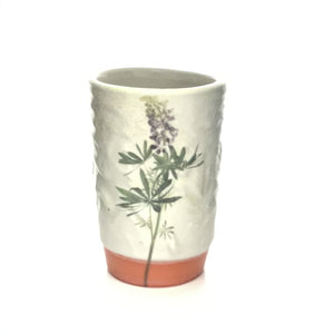 Lupine Cylindrical Vase